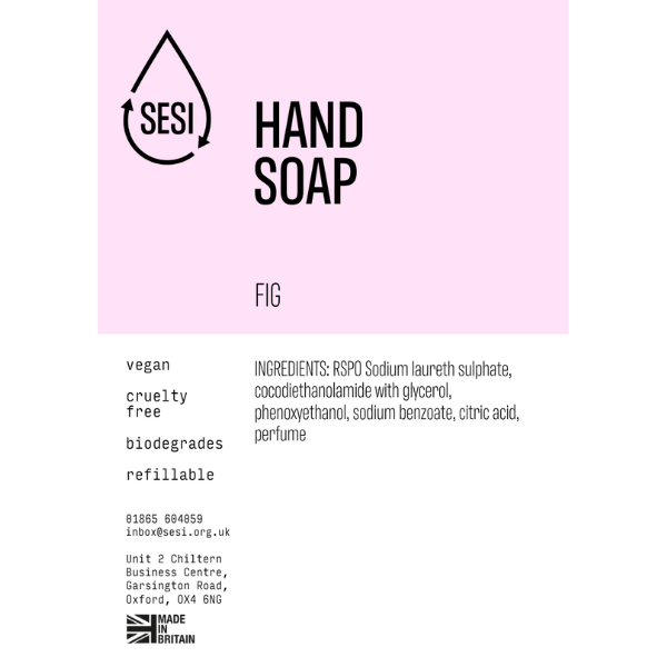 hand soap fig refill 