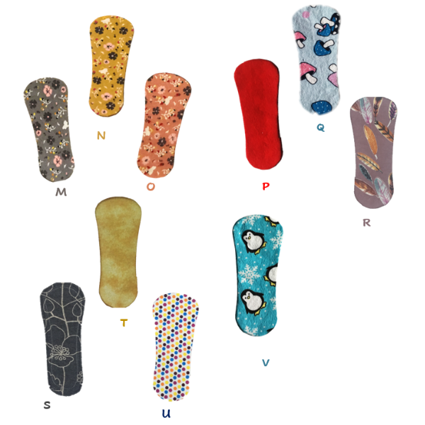 Washable pantyliners