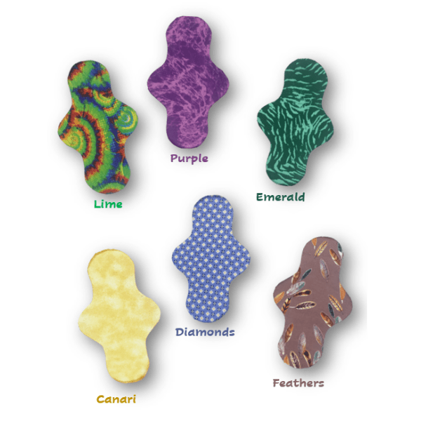 Washable period pads