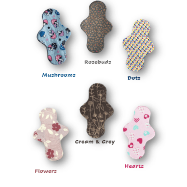 Washable sanitary towels