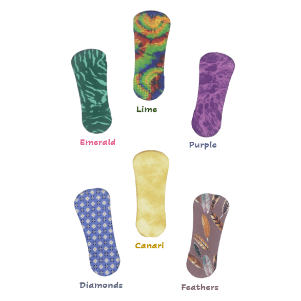 Washable sanitary towels