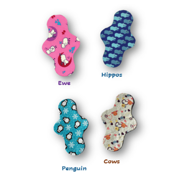 Washable sanitary towels