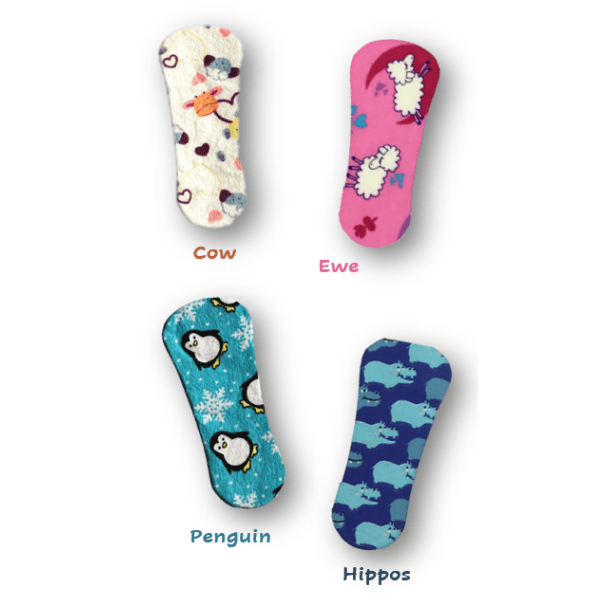 Washable sanitary towels