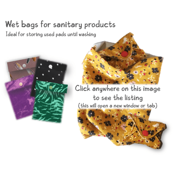 Reusable period pads