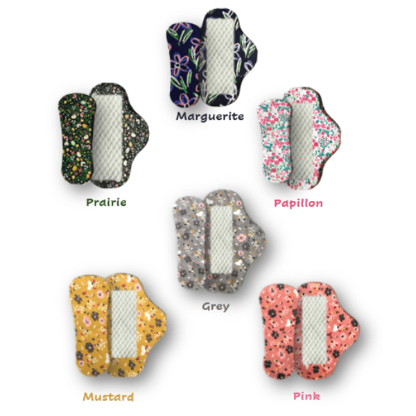Reusable pads incontinence