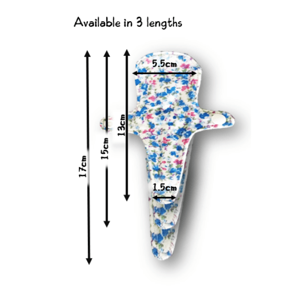 Reusable winged thong liners