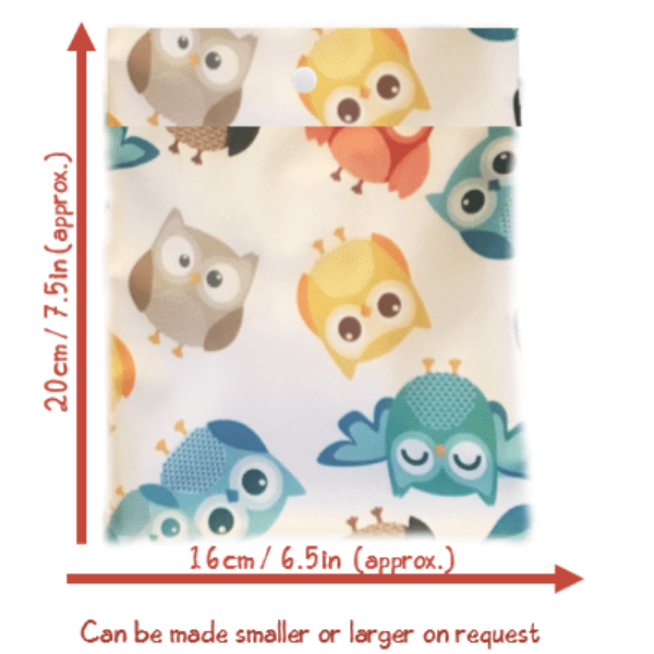 Waterproof bag for period pads