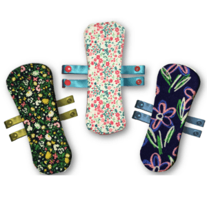 Reusable wingless sanitary pads