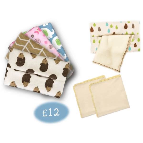 Personalised reusable face wipes